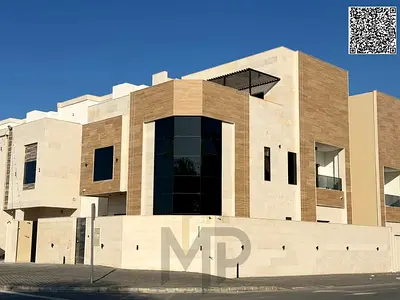An unmissable golden opportunity to own a luxury villa in the Al Zahiyah area of ​​Ajman, directly on Sheikh Mohammed Bin Zayed Road, in a strategic l
