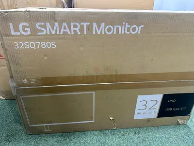 LG 32 Smart Monitor 32SQ780S — 4K UHD, USB-C (Sealed Box)