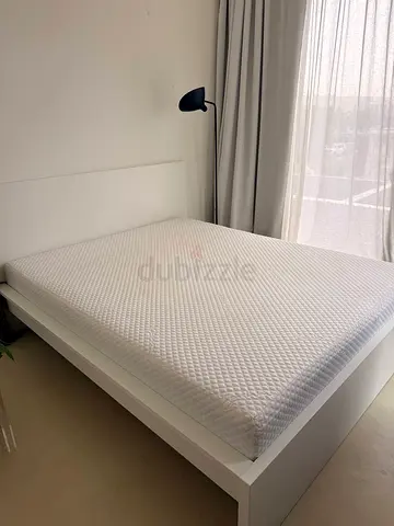 Ikea Queen size bed with mattress available in perfect condition