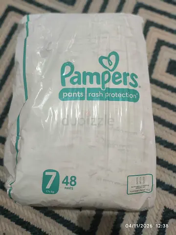 Pampers Pants Size 7 (123 pcs) - Unopened/Like New