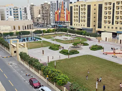 Close to Muwaileh park 1bhk apartments with 2bathroom family building