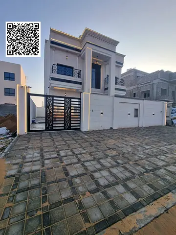 Your dream villa awaits you in the heart of Al Helio Center – Ajman! 🏡✨ Experience luxury and sophistication in a villa with a unique neoclassical de