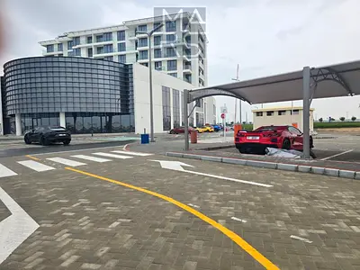 A commercial shop for rent with city view inside a luxury residential waterfront