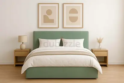 New design Brand new Queen size bed storage bed including medical mattress Queen bed strong