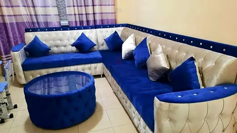 High-End Sofa Set New | كنبة راقية جديدة