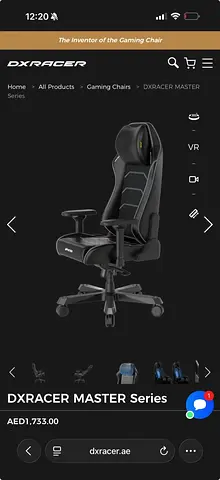 DXRacer MASTER Series Gaming Chair