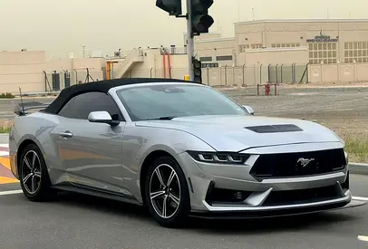 1,900 AED/MONTH | 0% DP | 2024 FORD MUSTANG ECOBOOST | LOW MILEAGE | CONVERTABLE | PERFECT CONDITION