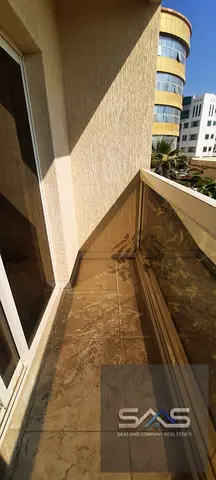 Room, living room, bathroom, and balcony. Al Nuaimiya 3. Near Safeer Mall and Sharjah exit.