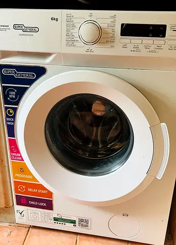 Fully Automatic washing machine 6kg -New (Less than 6 month)