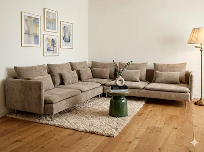 Ikea Soderhamn corner sofa like new