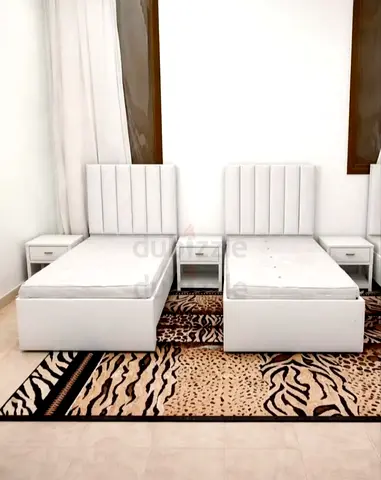 Brand New furnitures Stylish platform single size bed with mattress