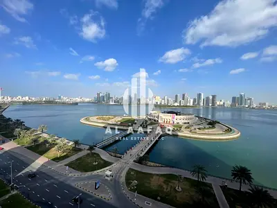 Office for Rent in Al Majaz 3, view of Khalid Lake