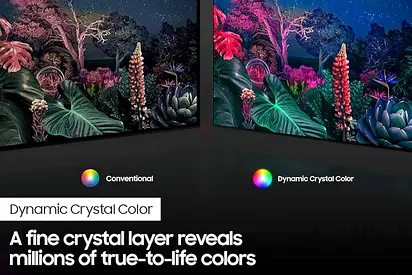 TRA SAMSUNG 55-Inch Class Crystal 4K UHD AU8000 Series HDR,