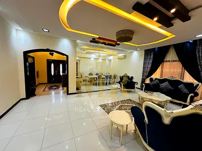 فيلا منطقة الروضه 1 زاوية شارعين امام مسجد تصميم عصري، قريب جميع الخدمات ، تشطيب راقي بسعر شامل كهرباء ومية ومكيفات وفرش