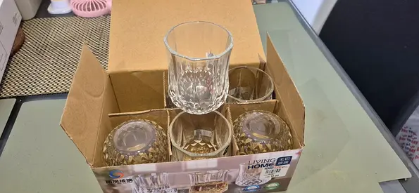 Glass set of 6