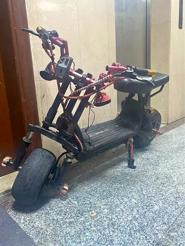 Mini Harley scooter
