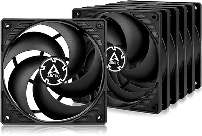 Arctic P12 120mm PWM Case Fans — 5‑Pack (New, Working)