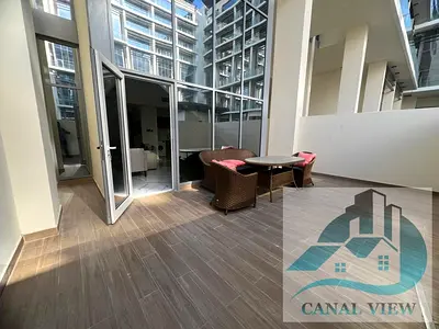 Fully Furnished Duplex 2BR | Backyard | Shared Pool | Masdar City