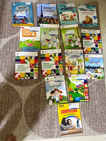 Grade 3 - Indian curriculum (CBSE) All textbooks including UAE Ministry subjects (SISAD)