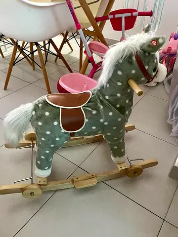 Ride on Toy Rocking Horse with wheels