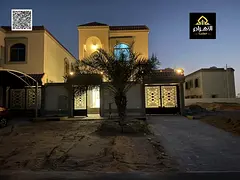 Luxury classic villa with water, electricity, and air conditioning for sale in Al Helio area - Ajman