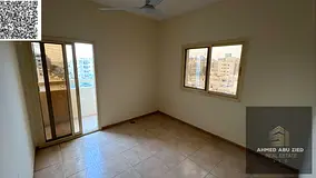 Annual Rent | 3BR + Living Room in Al Nuaimiya 1 Ajman | Full Open View | Central A/C | Street Balco