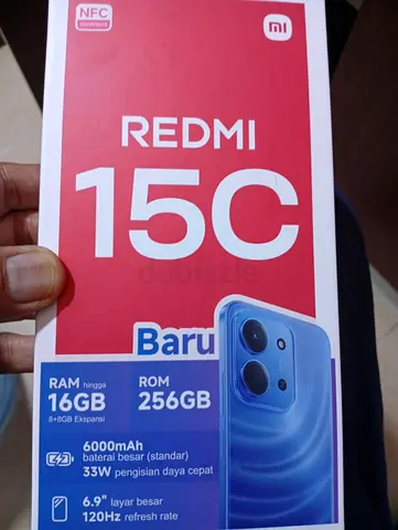 Im selling my Redmi 15C 256GB (Blue) — new in box