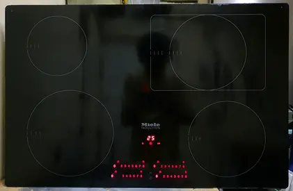 Miele induction 75cm cooktop