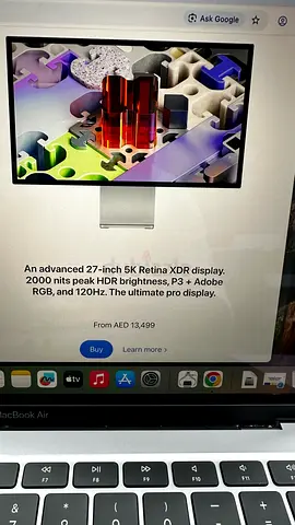 Studio Display XDR 2000 nits