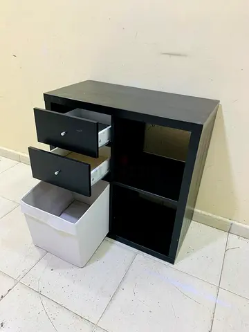 ikea kallax shelf with drawers