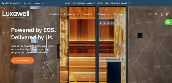 Sauna, Steam Room Hammam, Design, Manufacturing, Supply and Installation