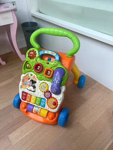 My babys activity push walker with music  lights