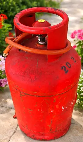 Gas full cylinder