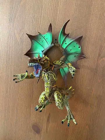 Green winged dragon toy