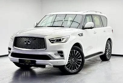 2023 Infiniti QX80 Sensory, 2028 Infiniti Warranty, 2027 Infiniti Service Pack, 8 Seater, GCC