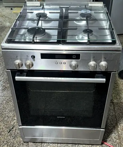 Siemens 4-Burner Gas Cooker with Oven (Stainless Steel)