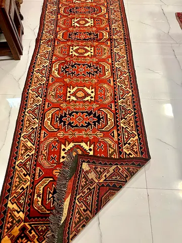 Hand made Persian long runner