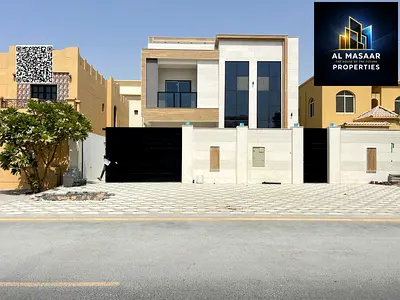 فيلا طابقين تشطيب راقي 5000 قدم مقابل جميع الخدمات والمسجد وبسعر قابل للتفاوض تملك حر