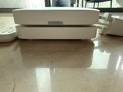 Receiver box with remote and adapter