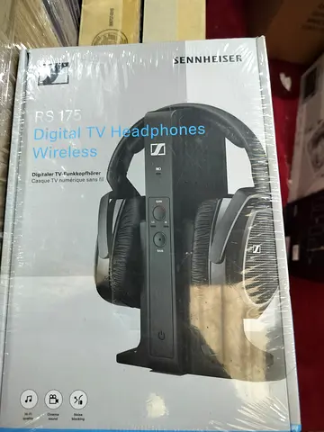 Brand New  Sennheiser RS175-U Digital TV Wireless Headphones With Transmitter