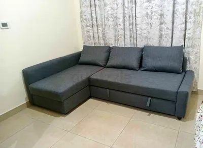 Ikea L shape sofa store cum bed and you can