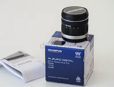 Olympus M.Zuiko Digital ED 9-18 mm F4.0-5.6 Lens,