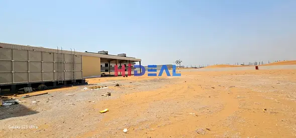 48000 SQFT YARD WITH WAREHOUSE AND HIGH POWER AVAILABLE FOR RENT IN UAQ