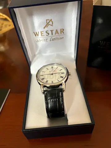 My Westar classic mens leather watch - Executive series