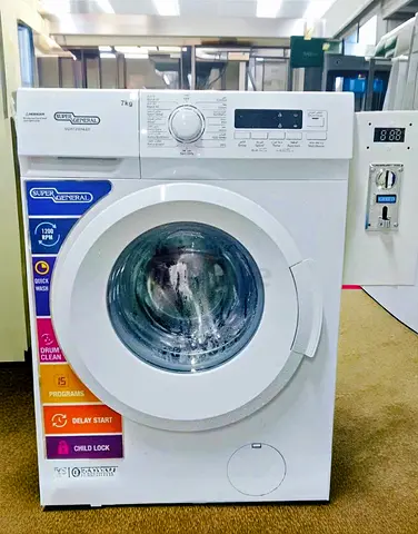 Super General Coin operated washing Machine – Durable  Reliable
