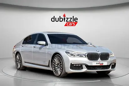 AED 1446/month | 2018 BMW 7-Series 750Li | GCC Specs | Ref#448476
