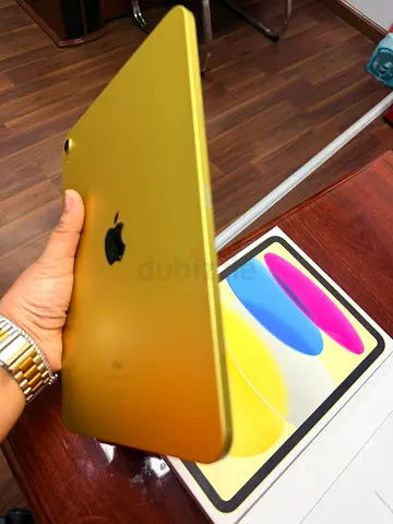 Apple iPad 10th Gen (Yellow) - With Original Box - 64 GB