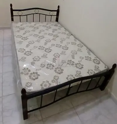 Single Bed Frame with Mattress