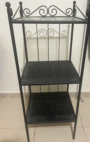 Ikea bath room shelving