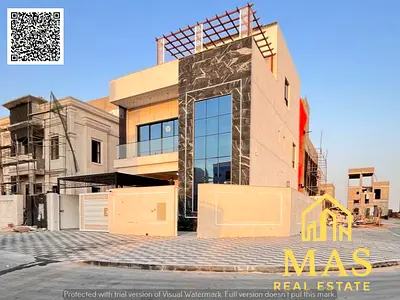 🏡 Luxury Corner Villa for Sale in Al Helio 2 – Ajman | Stone Facade | Prime Location